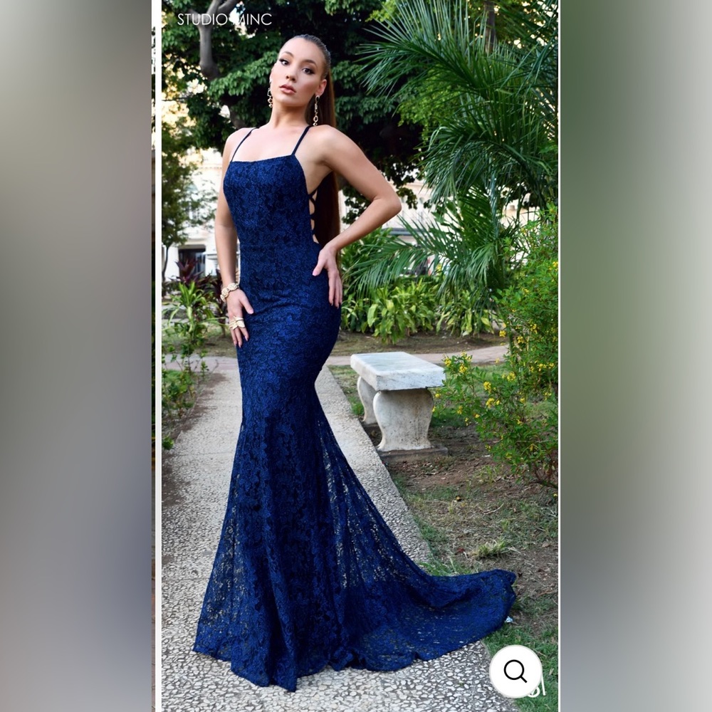MIDNIGHT MYSTERY, it has not been worn. Beautiful for prom!